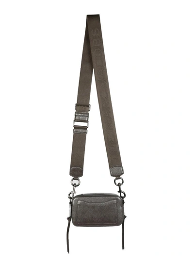 Shop Marc Jacobs The Snapshot Dtm Bag In Charcoal