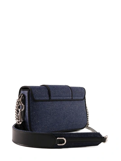 Shop Roger Vivier Call Me Vivier Micro Bag In Blue