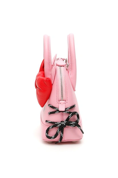 Shop Balenciaga Hello Kitty Ville Xxs Mini Bag In Pink