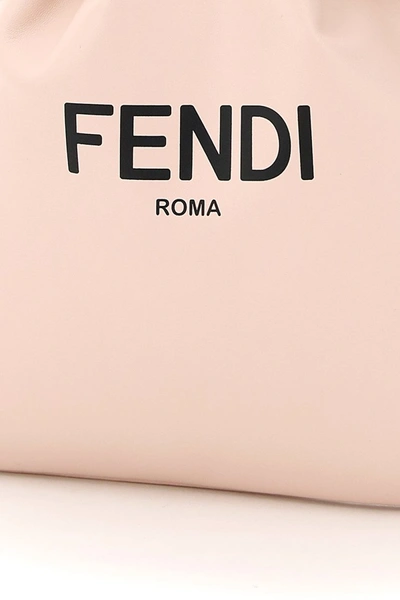 Shop Fendi Pack Small Pouch  Roma In Rosa Quarzo Nr Os