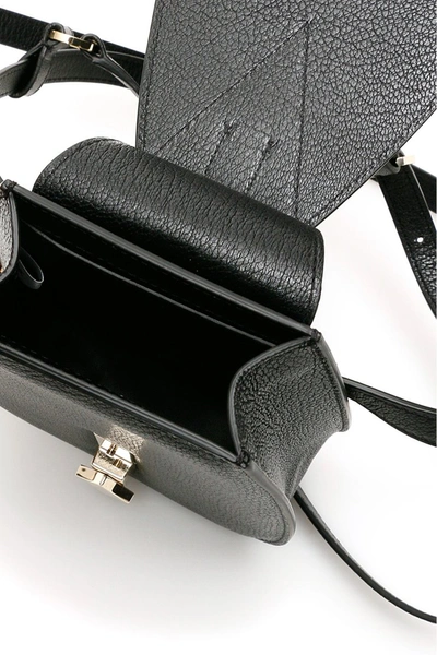 Shop Mcm Milano Small Belt Bag In Black