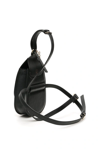 Shop Mcm Milano Small Belt Bag In Black