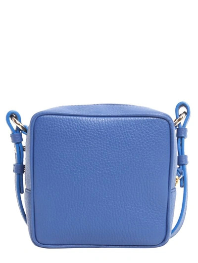 Shop Sara Battaglia Cube Crossbody Bag In Blue