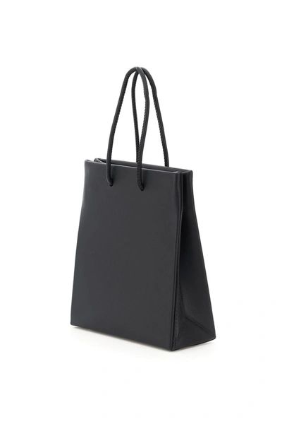 Shop Medea Short Prima Bag With Leather Chain In Black