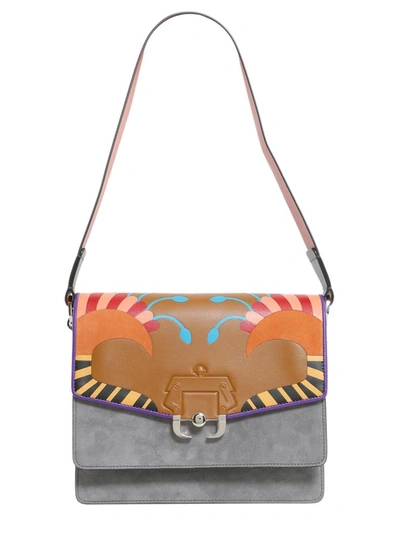 Shop Paula Cademartori "twiggy" Shoulder Bag In Multicolour