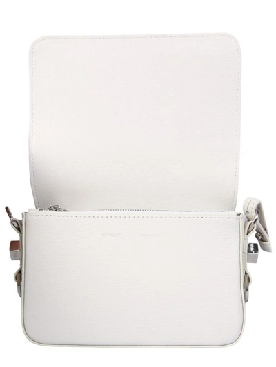 Shop Off-white Mini Leather Bag In White