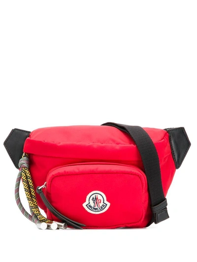 Shop Moncler Bags In Rosso