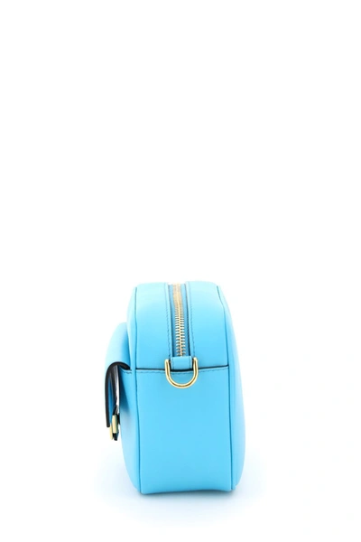 Shop Fendi Baguette Camera Bag In Pool Os