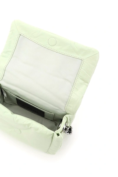 Shop Marc Jacobs The Pillow Mini Shoulder Bag In Pistachio