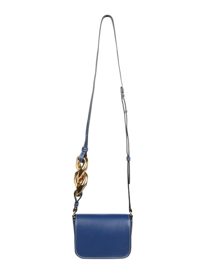 Shop Jw Anderson Chain Anchor Bag In Blue