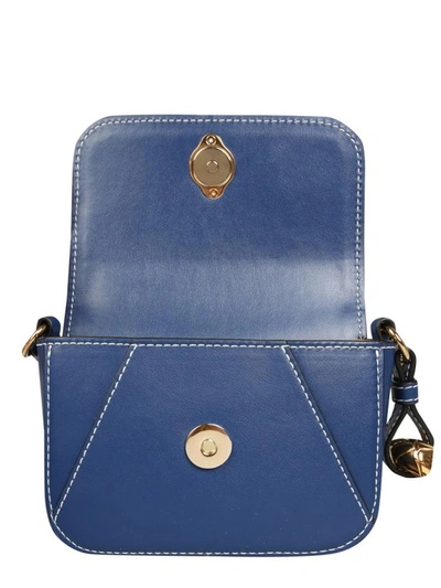 Shop Jw Anderson Chain Anchor Bag In Blue