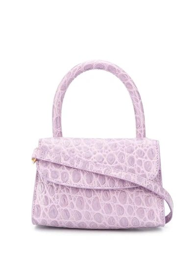 Shop By Far Miranda Mini Handbag In Violet