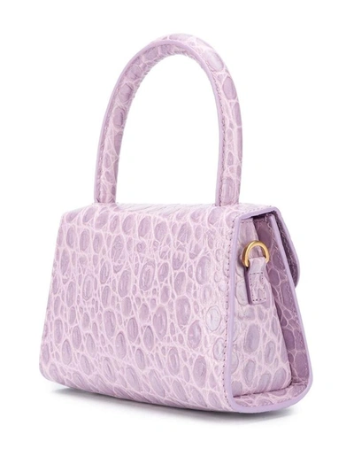 Shop By Far Miranda Mini Handbag In Violet