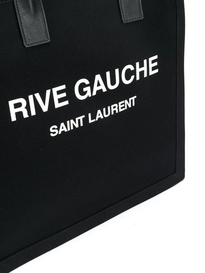 SAINT LAURENT Rive Gauche Tote Bag via our love @e.s.j.a.y 🖤 ​​​​​​​​  ​​​​​​​​ With its ample storage and signature logo, you will look…
