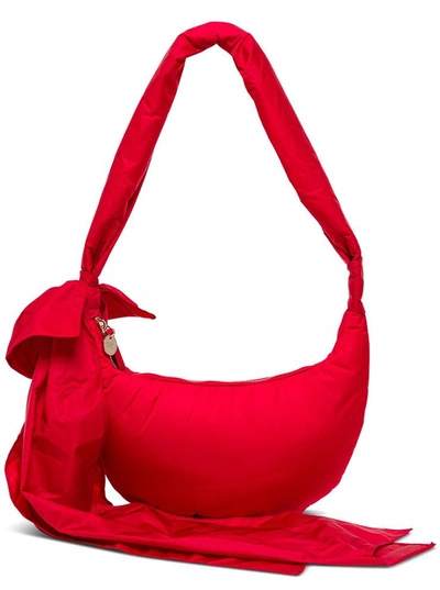 Shop Redv Obo Crossbody Bag In Nylon In Red