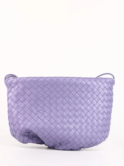 Shop Bottega Veneta The Bulb Bag Small In Purple