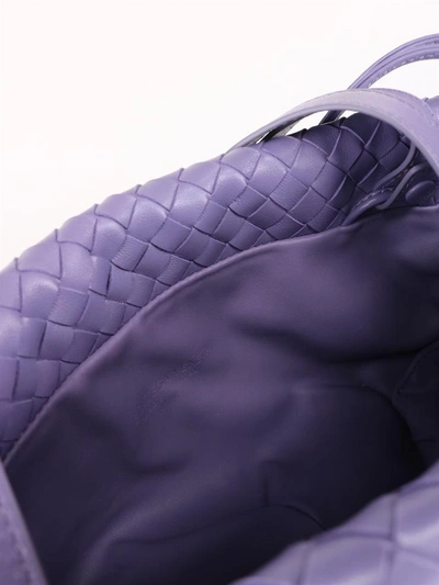 Shop Bottega Veneta The Bulb Bag Small In Purple