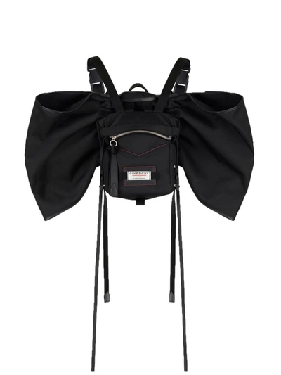 Shop Givenchy Mini Backtown Backpack In Black