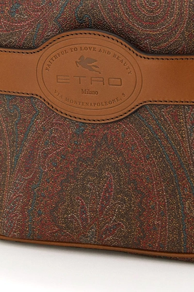 Shop Etro Paisley Camera Bag In Rosso