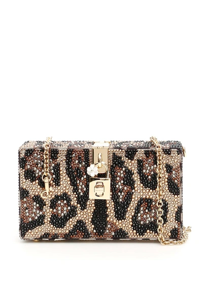 Shop Dolce & Gabbana Dolce Box Bag In Leo New