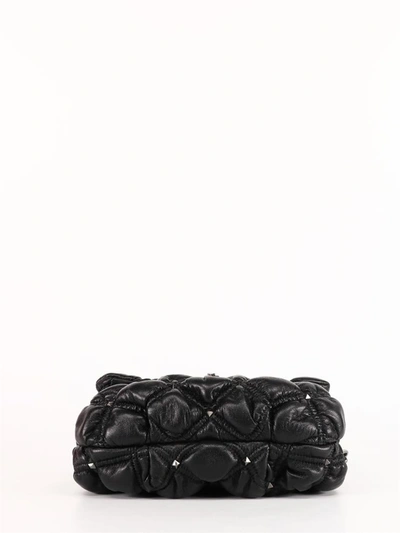 Shop Valentino Small Spikeme Bag In Black