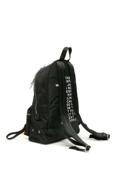 Shop Marc Jacobs Pictogram Backpack In Black