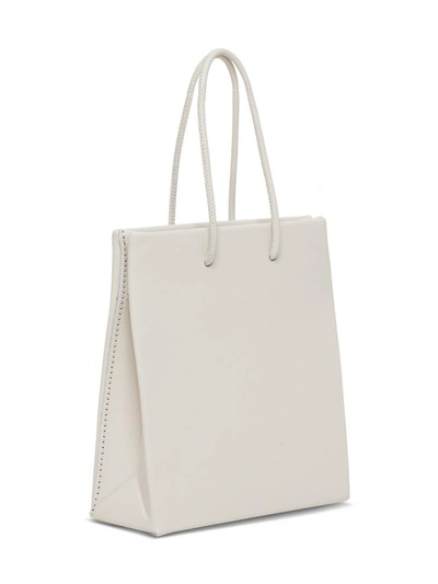 Shop Medea Short Long Crossbody Bag In White