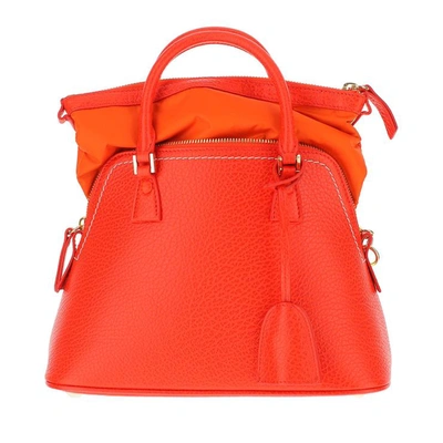 Shop Maison Margiela Bags In Tangerine Tango