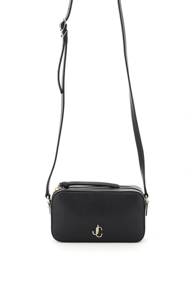 Shop Jimmy Choo Hale Camera Bag In Black