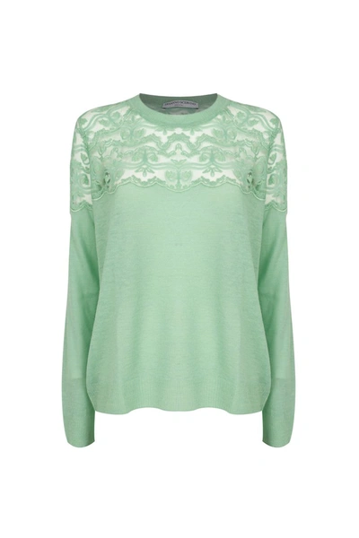 Shop Ermanno Scervino Sweaters In Verde