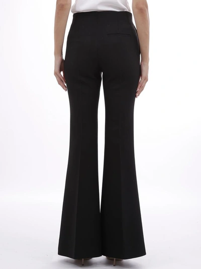 Shop Celine Trousers Black Palace