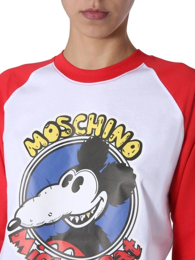 Shop Moschino "chinese New Year" T-shirt In White