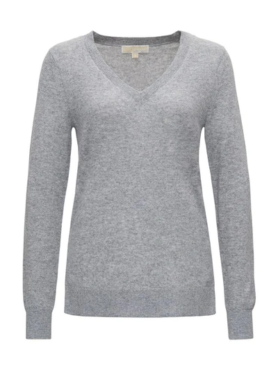 Shop Michael Michael Kors Cashmere Jumper In Grey