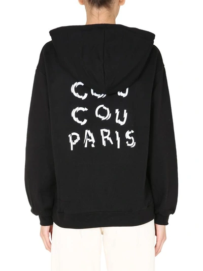 Shop Etre Cecile Aurelia Hooded Sweatshirt In Black