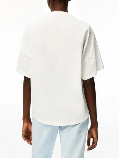 Shop Loewe Anagram T-shirt White