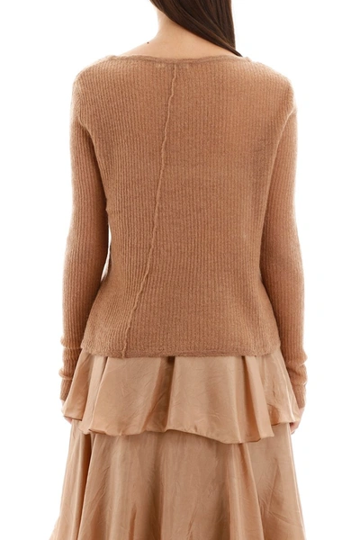 Shop Mes Demoiselles Siringa Pull In Terracotta