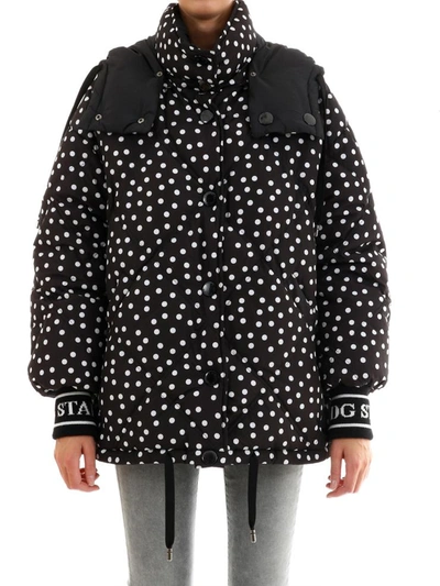 Shop Dolce & Gabbana Reversible Overcoat In Black