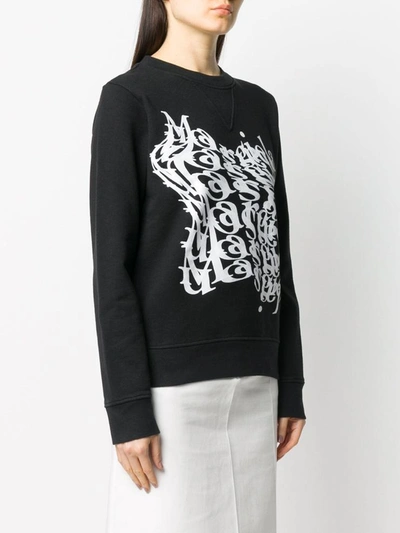 Shop Maison Margiela Sweaters Black