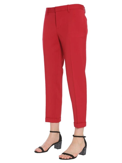 Shop Dsquared2 Hockney Trousers In Red