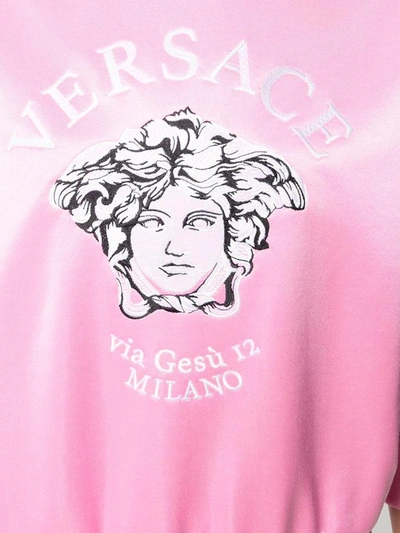 Shop Versace Sweaters Pink