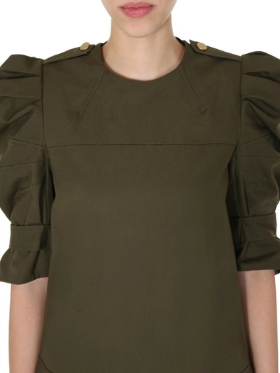 Shop Alexander Mcqueen Military Suit In Brown