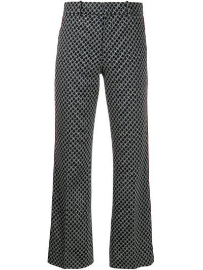 Shop Gucci Trousers Blue