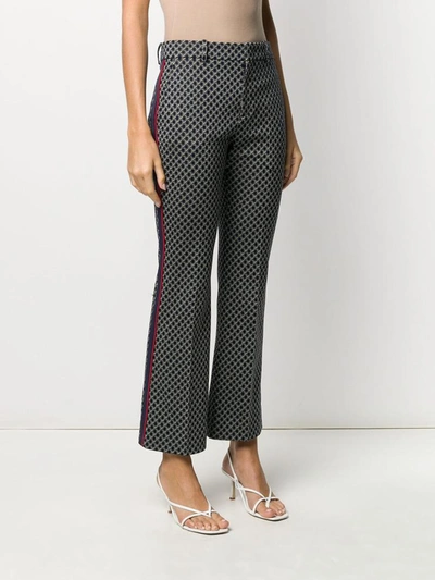 Shop Gucci Trousers Blue