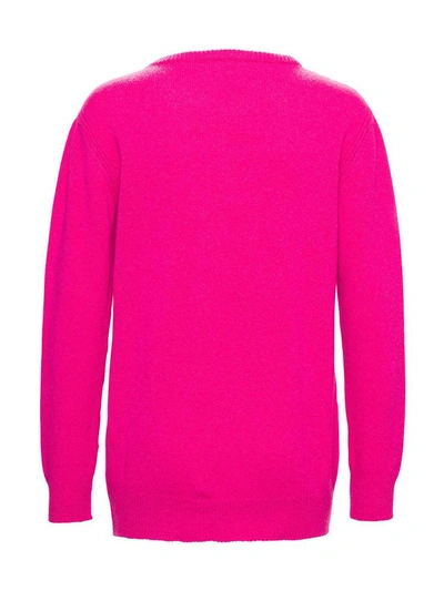 Shop Alberta Ferretti Life Is Passion Sweater In Pink