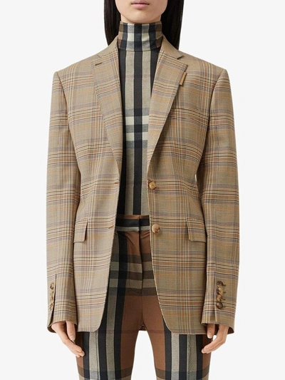 Shop Burberry Jackets Beige