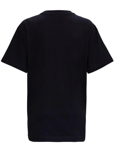 Shop Kenzo Jersey T-shirt With Tiger Print In Black