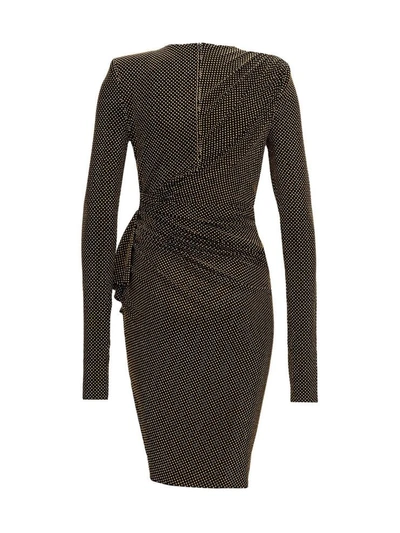 Shop Alexandre Vauthier Studded Dress In Black
