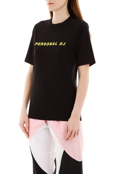 Shop Kirin Personal Dj T-shirt In Black Yellow