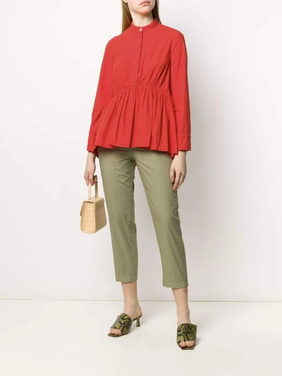 Shop Erika Cavallini Semi-couture Shirts Orange