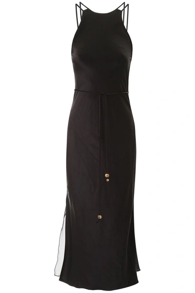 Shop Nanushka Narita Dress In Black